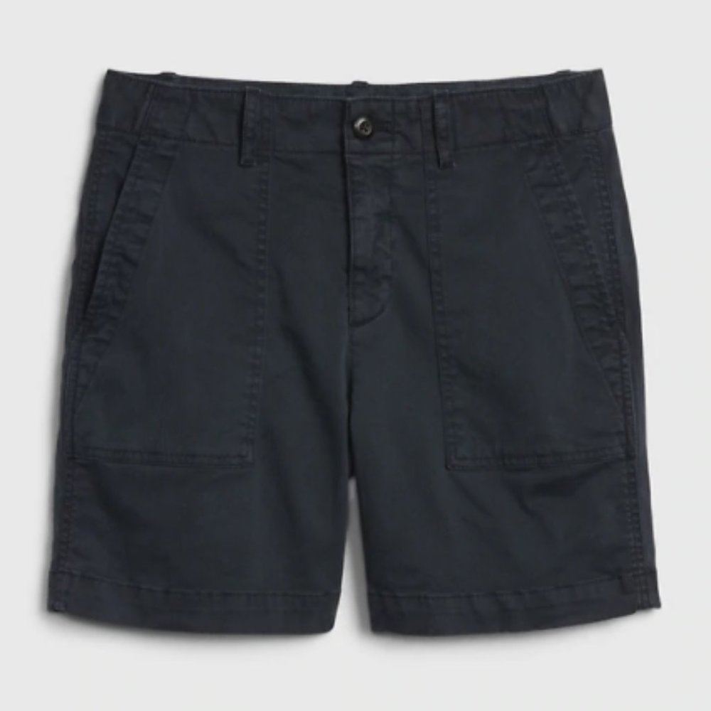 Gap 5" High Rise Khaki Utility Short Size 6 Or 12